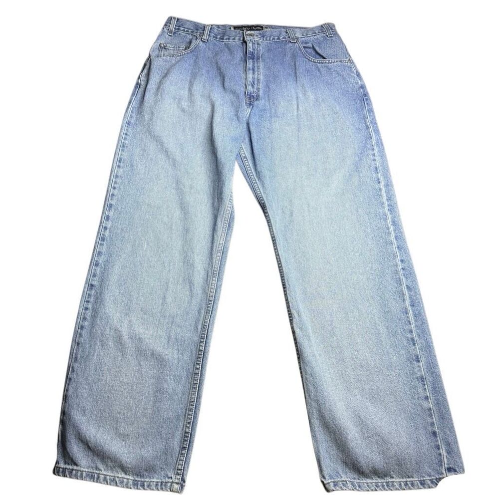 Vintage Levi’s Silvertab Straight Loose Jeans Men’s 40x34 90s Skater